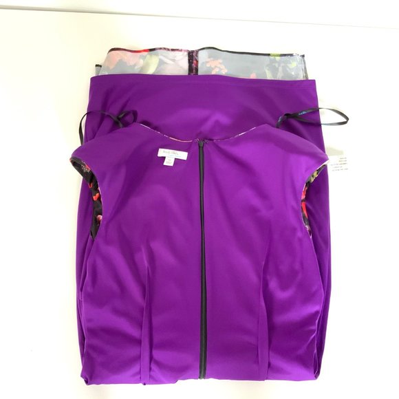 Ivy & Blue Maggy Boutique Floral Sheath Bodycon Dress Size12 - Picture 7 of 8